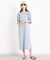 GATHERED SLEEVE DRESS