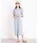 GATHERED SLEEVE DRESS