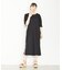 GATHERED SLEEVE DRESS