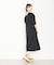 GATHERED SLEEVE DRESS