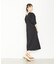 GATHERED SLEEVE DRESS