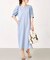 GATHERED SLEEVE DRESS