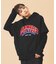 CHENILLE LOGO LAYERED SWEAT HOODIE
