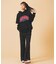 CHENILLE LOGO LAYERED SWEAT HOODIE