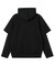 CHENILLE LOGO LAYERED SWEAT HOODIE