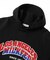 CHENILLE LOGO LAYERED SWEAT HOODIE