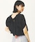 SHEER PUFF SLEEVE BLOUSE