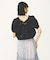 SHEER PUFF SLEEVE BLOUSE