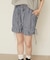 POINTED RIBBON SHORT PANTS
