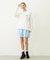 POINTED RIBBON SHORT PANTS