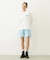 POINTED RIBBON SHORT PANTS