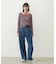 WIDE LEG DENIM PANTS
