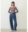 WIDE LEG DENIM PANTS