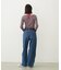 WIDE LEG DENIM PANTS