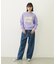WIDE LEG DENIM PANTS