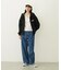 WIDE LEG DENIM PANTS
