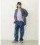 WIDE LEG DENIM PANTS