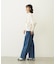 WIDE LEG DENIM PANTS