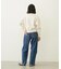 WIDE LEG DENIM PANTS