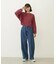 WIDE LEG DENIM PANTS