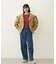 WIDE LEG DENIM PANTS