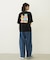 WIDE LEG DENIM PANTS