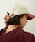 CHENILLE LOGO EMBROIDERY MELTON CAP
