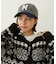 CHENILLE LOGO EMBROIDERY MELTON CAP