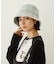 TWEED FRINGE BUCKET HAT