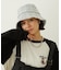 TWEED FRINGE BUCKET HAT