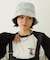 TWEED FRINGE BUCKET HAT
