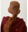 TWEED FRINGE BUCKET HAT