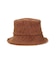 TWEED FRINGE BUCKET HAT