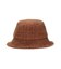 TWEED FRINGE BUCKET HAT