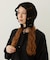 FLOWER KNIT BONNET