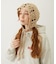 FLOWER KNIT BONNET