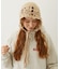 FLOWER KNIT BONNET