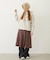 FLOWER KNIT BONNET