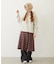FLOWER KNIT BONNET