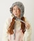 FLOWER KNIT BONNET