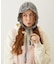 FLOWER KNIT BONNET