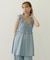 RUFFLE GATHERED DRESS