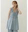 RUFFLE GATHERED DRESS