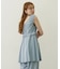 RUFFLE GATHERED DRESS