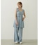 RUFFLE GATHERED DRESS