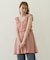 RUFFLE GATHERED DRESS