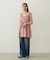 RUFFLE GATHERED DRESS