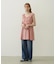RUFFLE GATHERED DRESS