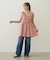 RUFFLE GATHERED DRESS