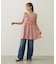RUFFLE GATHERED DRESS
